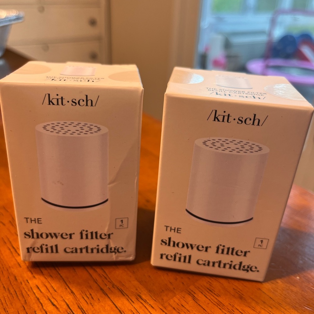 Kitsch White Shower Filter Refill Cartridge - 2 pack